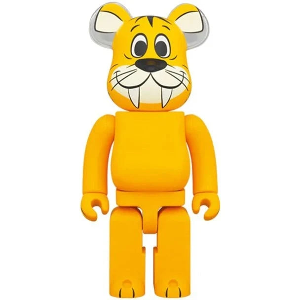 400% Bearbrick - Baby Puss collectible from The Flintstones by Medicom Toys, 28 cm tall.