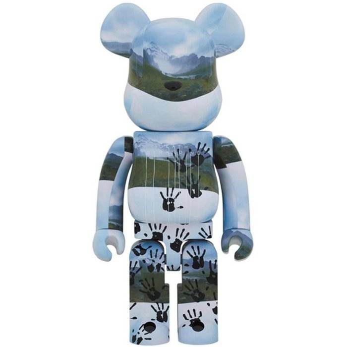 1000% Bearbrick - Death Stranding design by Hideo Kojima, 70 cm tall collectible toy.