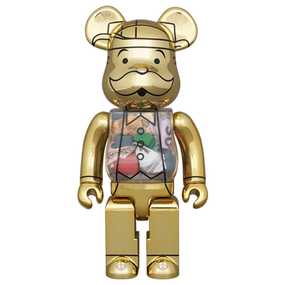 400% Bearbrick - Mr. Monopoly (90-årsjubileum)