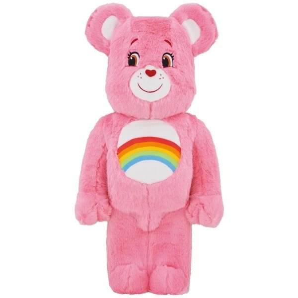 1000% Bearbrick Cheer Bear Costume Edition plush figure.