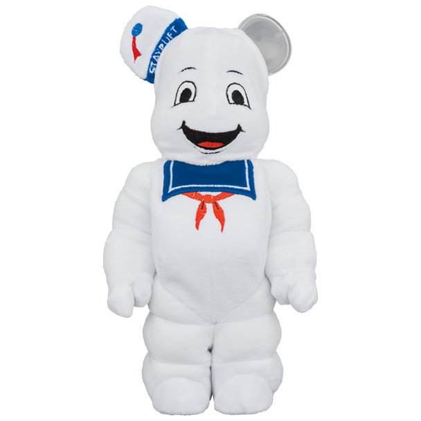 400% Bearbrick Stay Puft Marshmallow Man Costume Edition figurine.