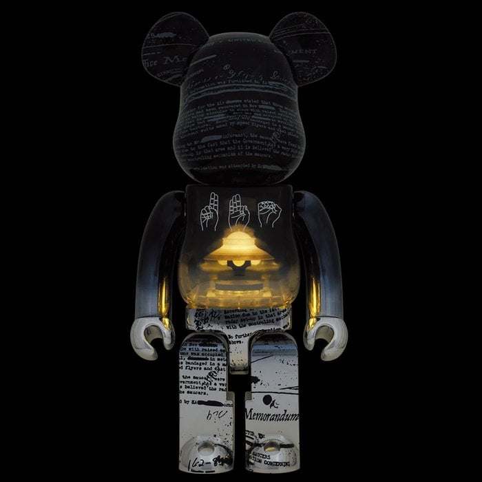 1000% Bearbrick - U.F.O. (2nd version)