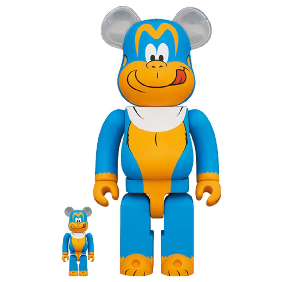 400% & 100% Bearbrick set - King Kombo (Kelloggs) limited edition figures by Medicom Toys.