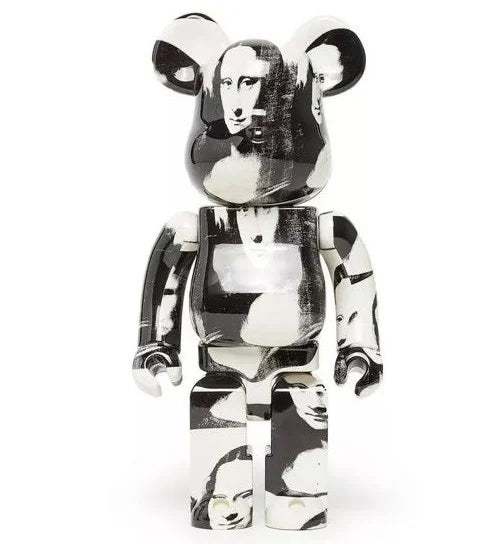 1000% Bearbrick - Andy Warhol (Double Mona Lisa)-Medicom Toy-Bearbrick