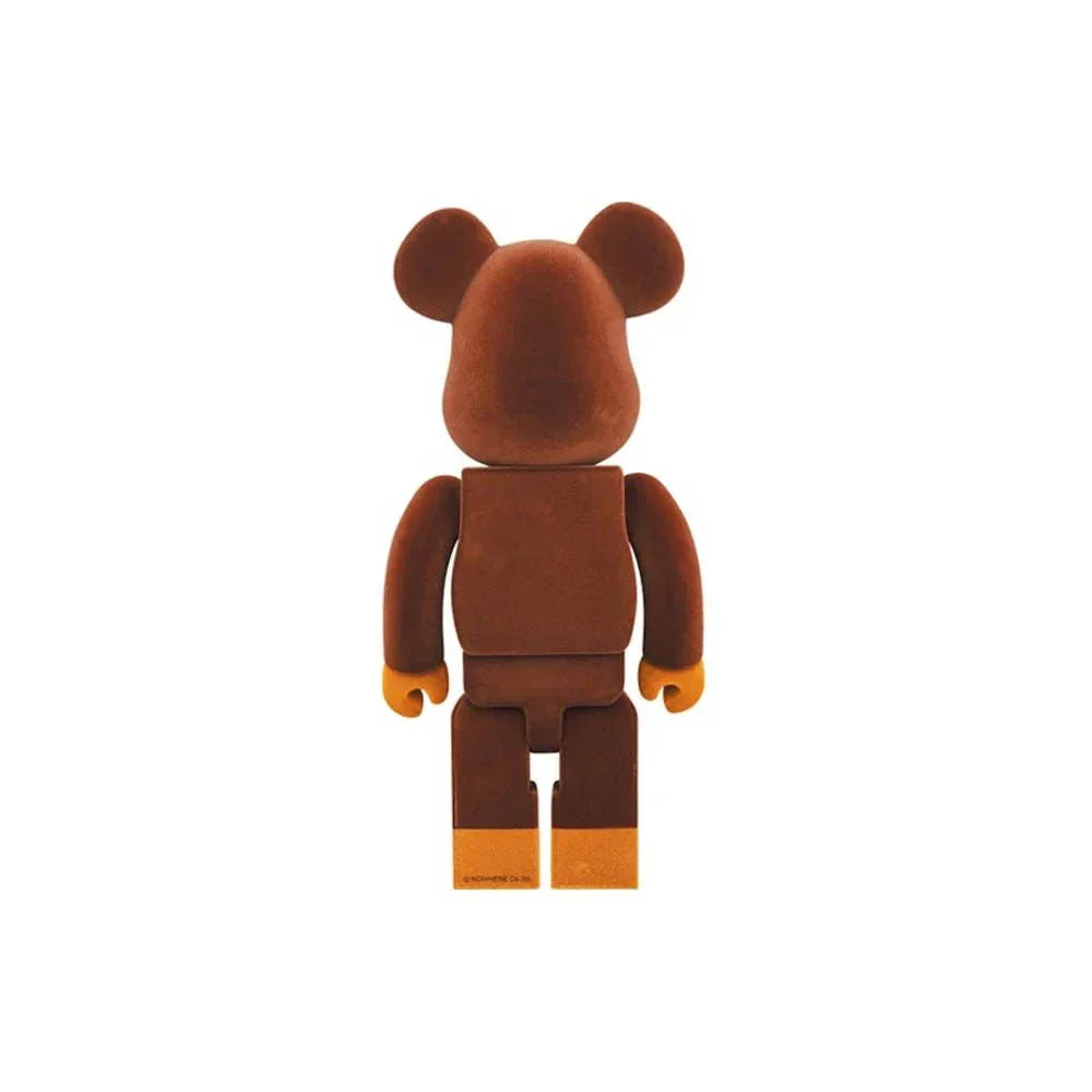 400% & 100% Bearbrick set - Baby Milo från BAPE - (Flocky ver.)
