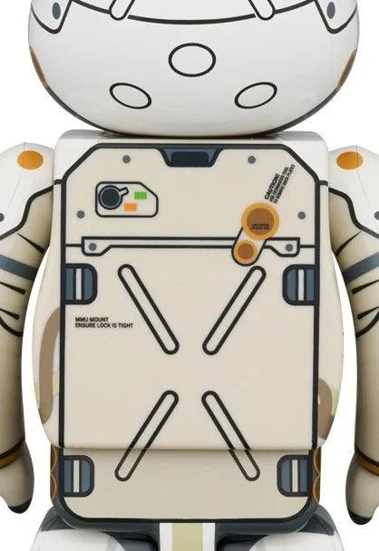 400% & 100% Bearbrick sæt - LUDENS by Hideo Kojima (Japan edition)