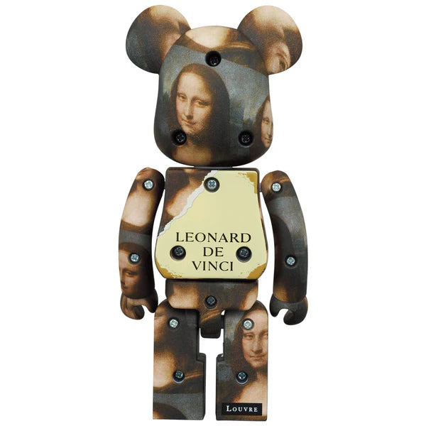 200 % Bearbrick - Leonardo Da Vinci - Mona Lisa (Chogokin)