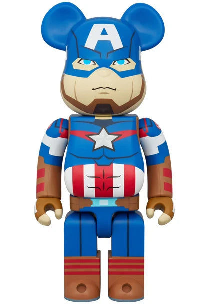 400% Bearbrick - Kapten Amerika