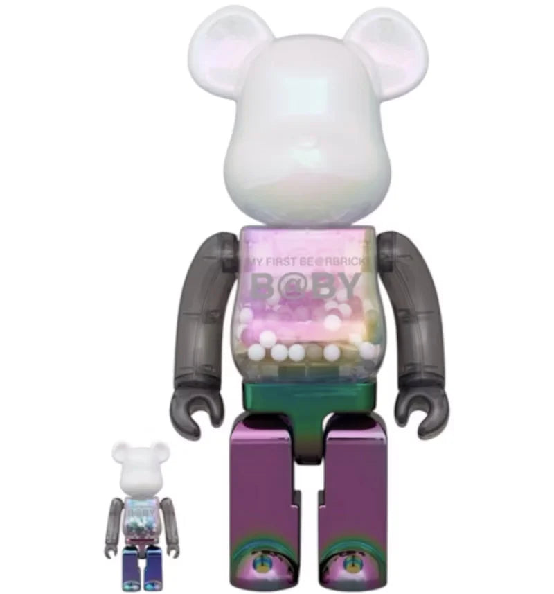 100% & 400% Bearbrick - Min första Bearbrick-unge (MUTANT)