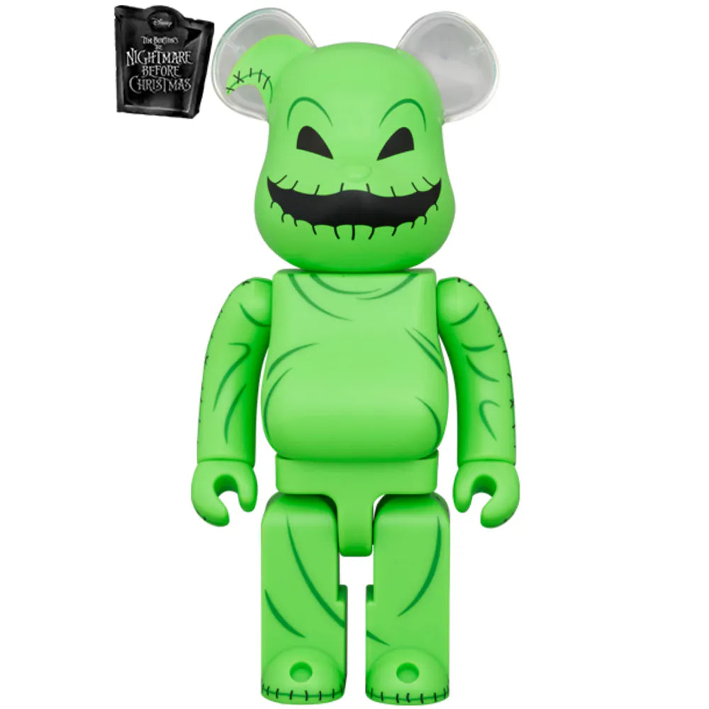 400% Bearbrick - Oogie Boogie (Nightmare Before Christmas)