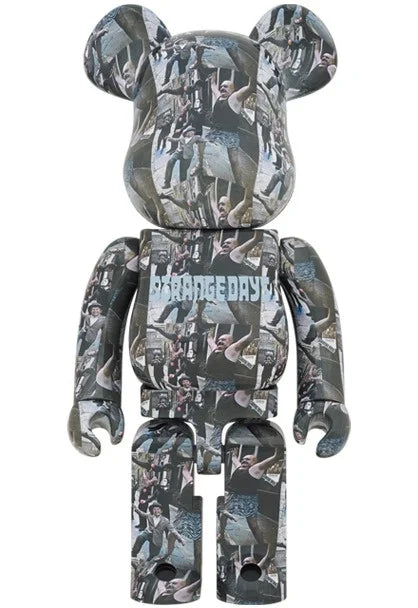 1000% Bearbrick - Strange Days (The Doors)-Medicom Toy-Bearbrick