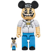 400% &amp; 100% Bearbrick Set - Notman (Anthrax)