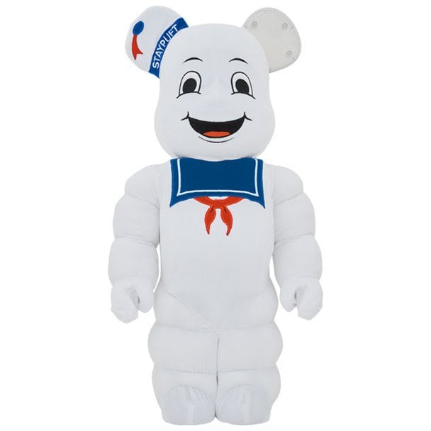 1000 % Bearbrick - Stay Puft Marshmallow Man (Costume Edition)