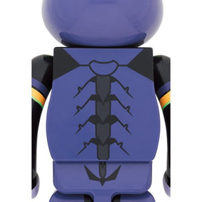 400% &amp; 100% Bearbrick Set - Evangelion (EVA Unit 13 - New Paint)