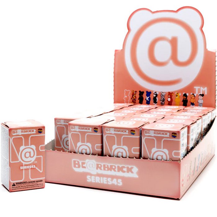 100% Bearbrick Blindbox serie 45 - 1 st