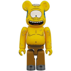 400% &amp; 100% Bearbrick Set - Cyclops (The Simpsons)