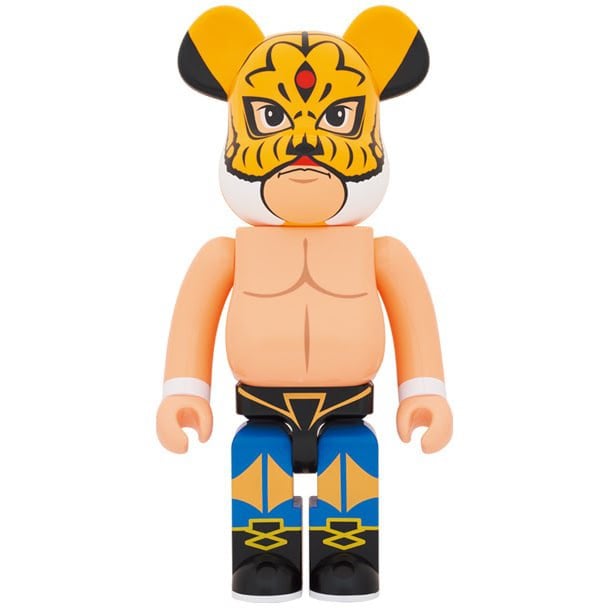 1000 % Bearbrick - Tiger Mask (första generationen)