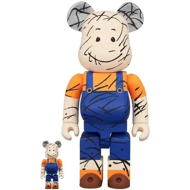 400% & 100% Bearbrick Sæt - Pigpen (Peanuts)
