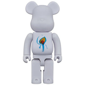 400% Bearbrick - Nujabes Hydeout-logotyp