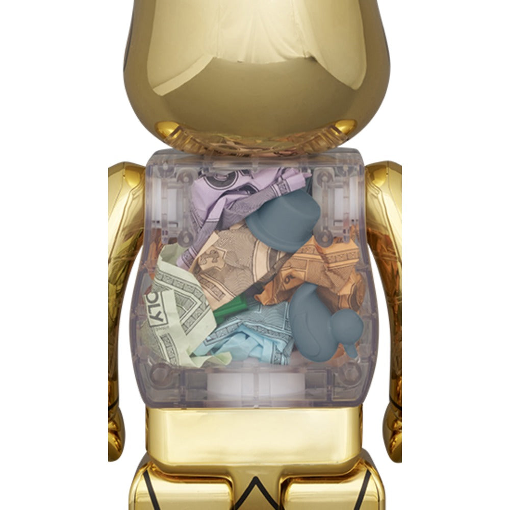 400% Bearbrick - Mr. Monopoly (90th anniversary)