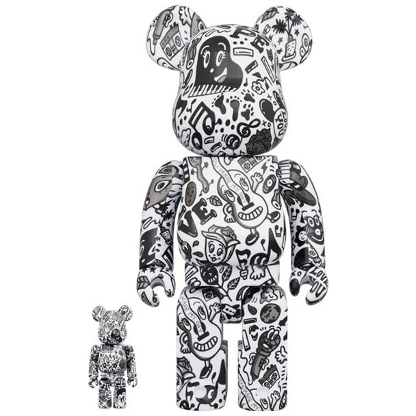 400% &amp; 100% Bearbrick Set - Chocomoo