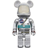 1000% Bearbrick - Project Mercury Astronaut (NASA)-Medicom Toy-Bearbrick