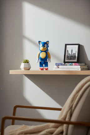 400% Bearbrick - Sonic the Hedgehog (SEGA)-Medicom Toy-Bearbrick