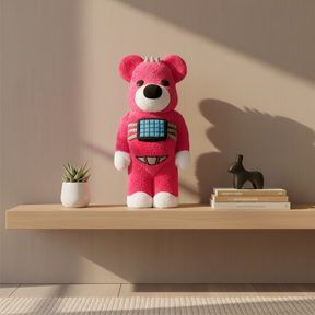 400% Bearbrick - Psychobear (Costume Version) by HIDE