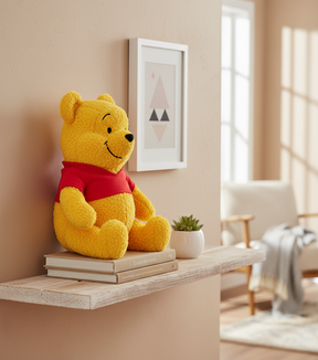 400% Bearbrick - Winnie the Pooh (Costume Version)-Medicom Toy-Bearbrick