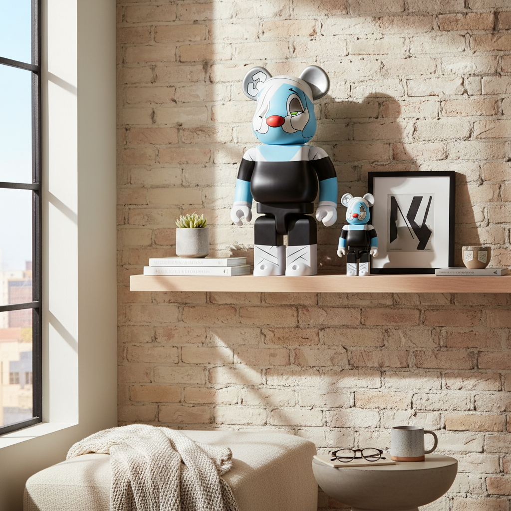 400% & 100% Bearbrick sæt - Aruta Soup-Medicom Toy-Bearbrick