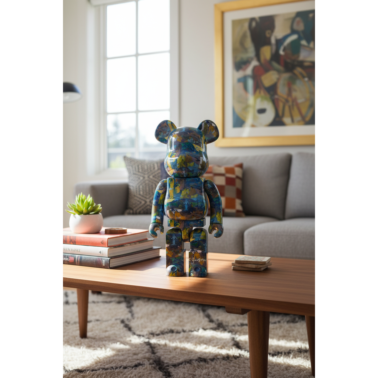 1000% Bearbrick - Where Do We Come From? (Paul Gauguin)-Medicom Toy-Bearbrick