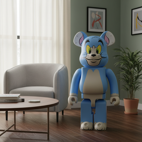 1000% Bearbrick - Tom Classic Color (Tom & Jerry)-Medicom Toy-Bearbrick