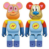 400 % Bearbrick Set - Ren &amp; Stimpy (Space Madness)