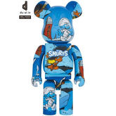 1000 % Bearbrick - The Astrosmurf (Smurfarna)