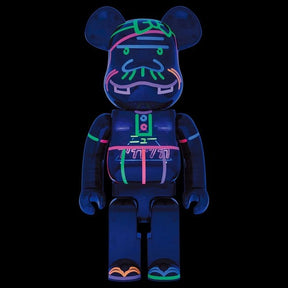 400 % Bearbrick - Bakabon Papa (New Akatsuka - Light ed.)