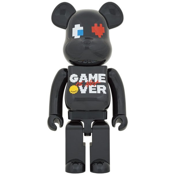 1000 % Bearbrick - Pac Man x Grafflex (9090 x SHIP &amp; Crew)