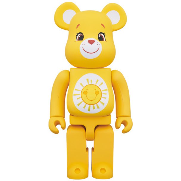 1000 % Bearbrick - Funshine Bear (Care Bears)