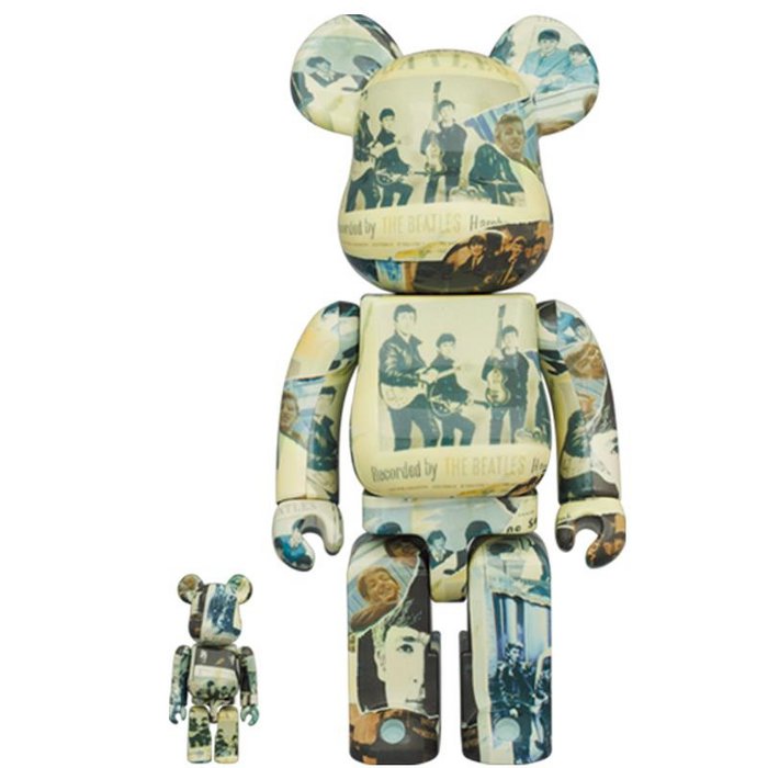 400% &amp; 100% Bearbrick Set - The Beatles (Anthology)