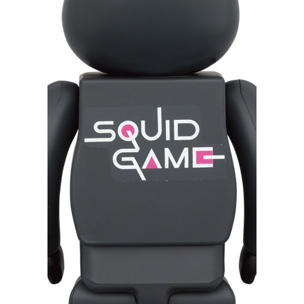 400% &amp; 100% Bearbrick Set - Squid Game (Frontman) 