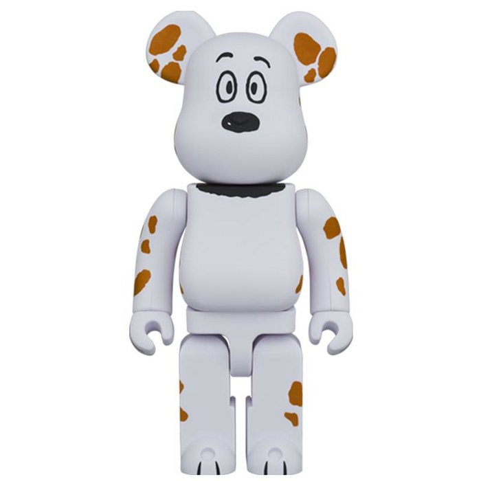 400 % Bearbrick - Kulor (jordnötter)