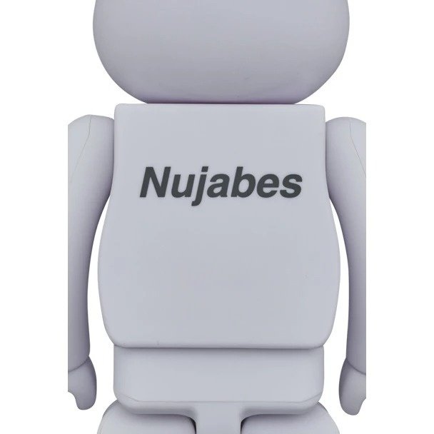 400% Bearbrick - Nujabes Hydeout-logotyp