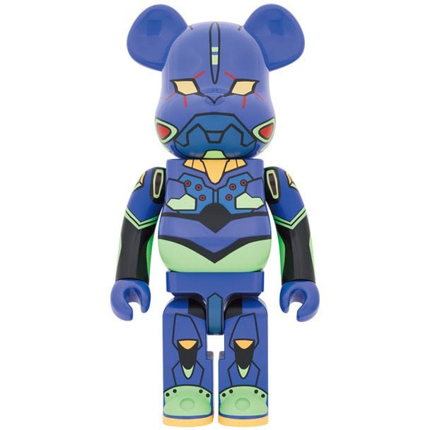 1000 % Bearbrick - Evangelion (EVA Unit 01 - New Paint)