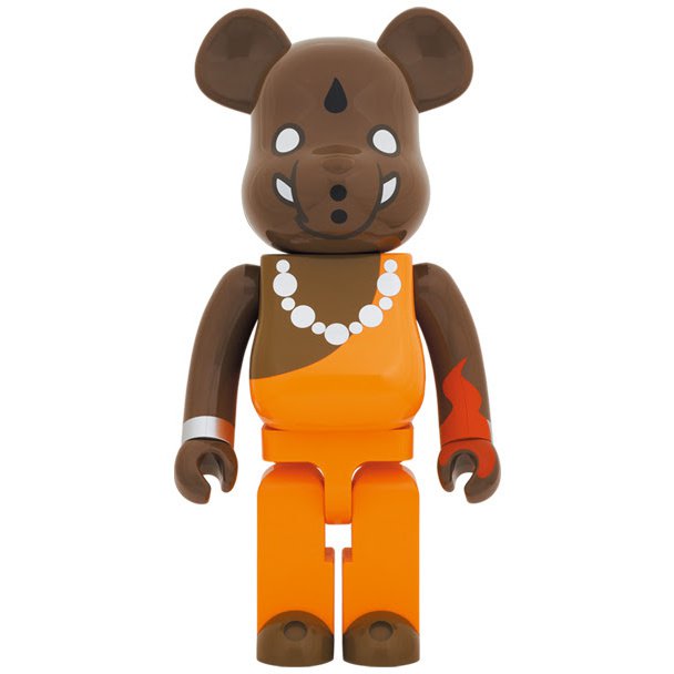 400 % Bearbrick - Brahman Elephant (Brun)