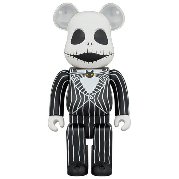 1000 % Bearbrick - Jack Skellington (The Nightmare Before Christmas)