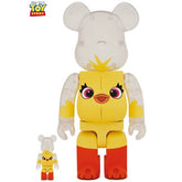 400 % &amp; 100 % Bearbrick Set - Ducky (Toy Story 4)