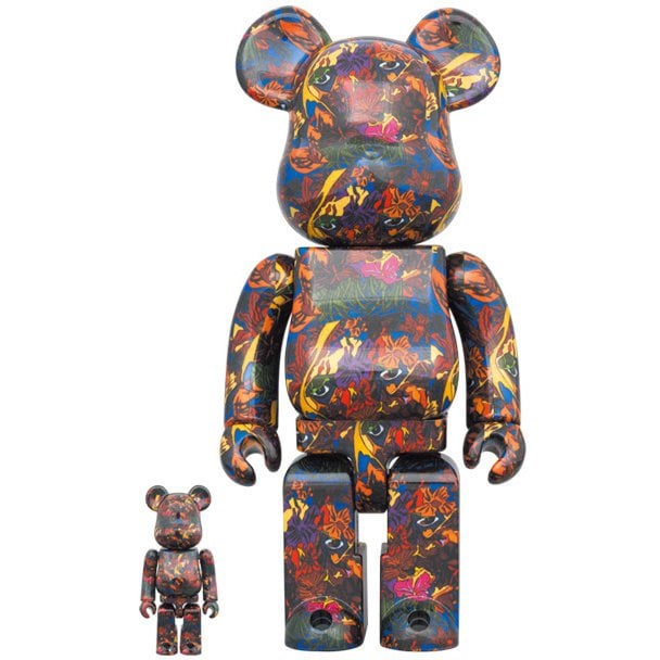 400% &amp; 100% Bearbrick Set - Jungle's Song (Jimmy Onishi)