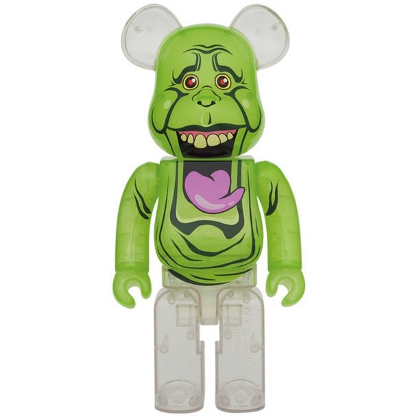 1000 % Bearbrick - Slimer (Ghostbusters)