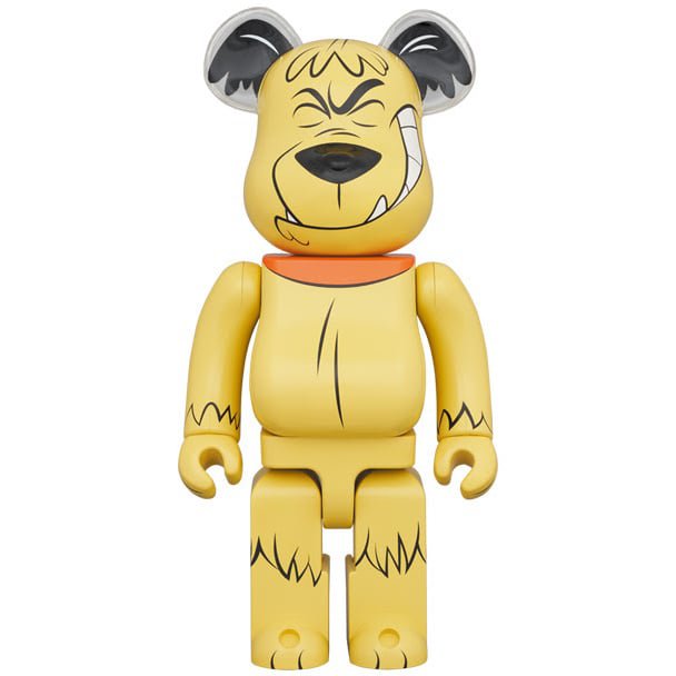 1000 % Bearbrick - Muttley (Wacky Races)