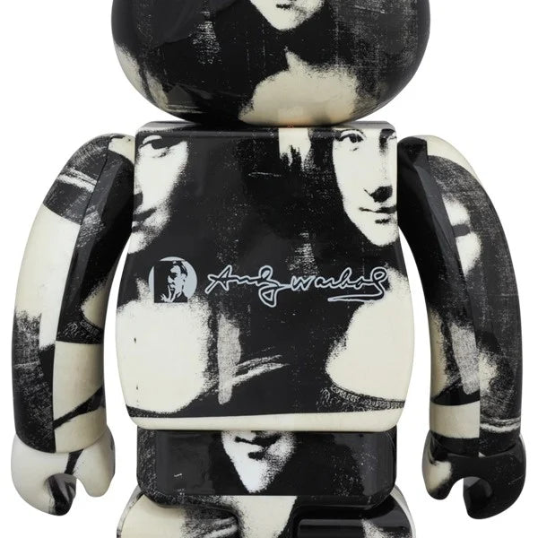 1000% Bearbrick - Andy Warhol (Double Mona Lisa)