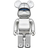 1000% Bearbrick - Hajime Sorayama Robot (Blue Lights ed.)